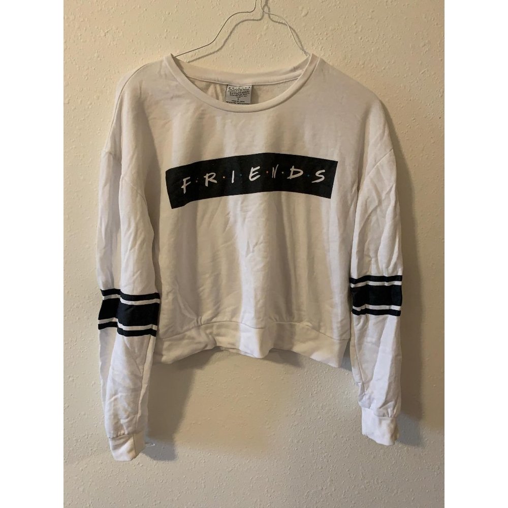 ‘Friends’ Crop Long Sleeve